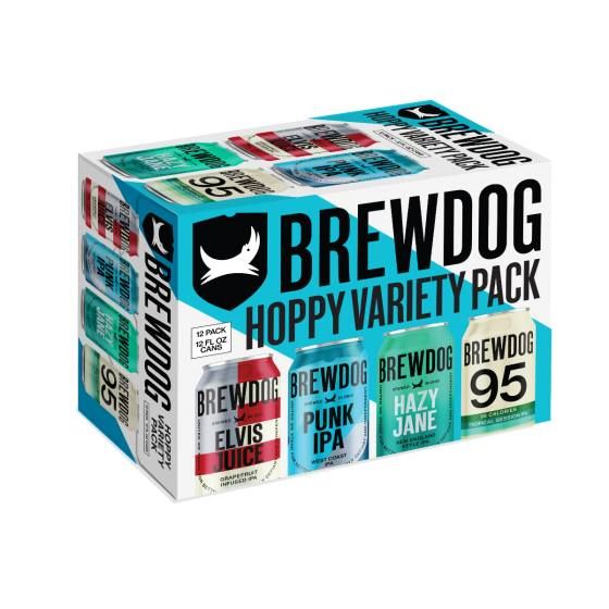 Find your favorite BrewDog beer with this Hoppy Variety Pack. Guaranteed 3 cans each of our 4 favorites, Elvis Juice, Hazy Jane, Punk IPA, and 95
.
#beerhouseky #beerhousekentucky #brewdogbrewery