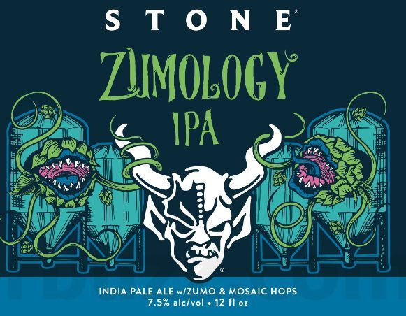 Stone Zumology and it is a “monstrously refreshing” IPA that uses the new Zumo hops (Spanish term for citrus zest) from Segal Ranch and Mosaic hops. The beer is 7.5%-AbV
.
#beerhouseky #beerhousekentucky #stonebrewing