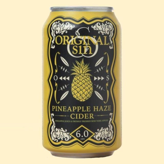 Original Sin Pineapple is a Haze is made with freshly pressed New York apples and a blend of tart pineapple juice. The cider is medium sweet and is fermented with champagne yeast
.
#beerhouseky #beerhousekentucky #originalsin