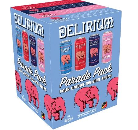 Join the Delirium Parade with Parade Pack. Featuring 4 iconic Belgian beers from Huyghe: Tremens, Red, Nocturnum & Deliria in an assorted 4pack of 500ml cans. A parade of elephants with your favorite Delirium beers
.
#beerhouseky #beerhousekentucky #deliriumbeer